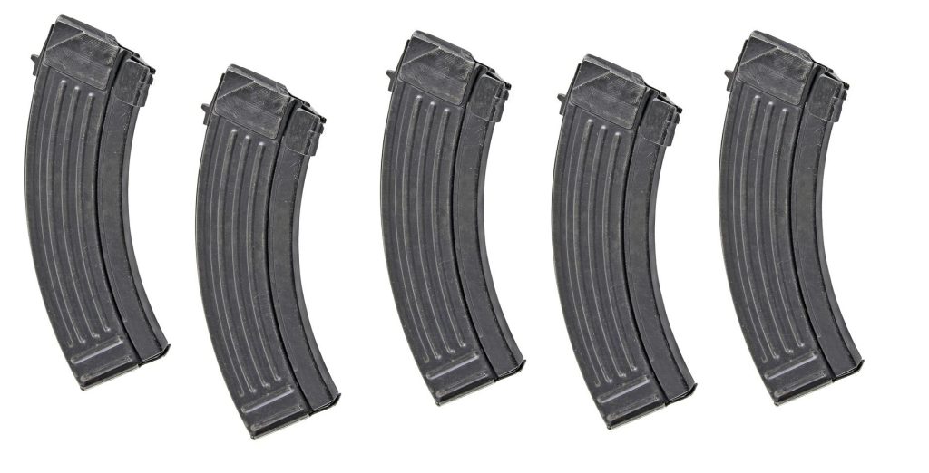 5 Pack AK Magazines, Yugoslavian - FREE SHIPPING