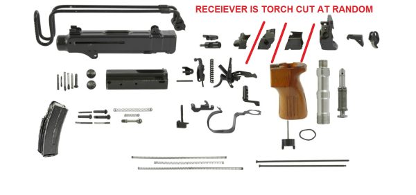 Czech VZ61 Skorpion Parts Kit