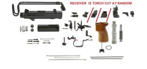 Czech VZ61 Skorpion Parts Kit, Cut Trigger Guard